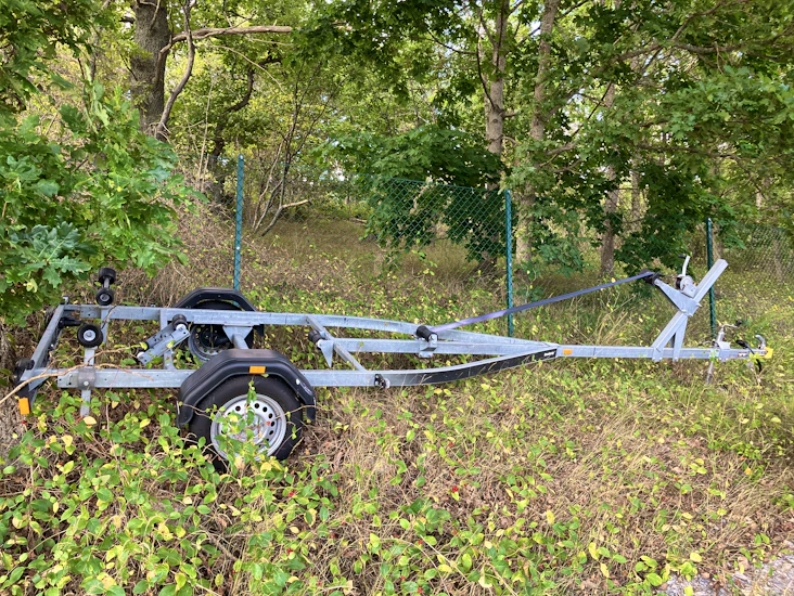 Båttrailer 80 km/h