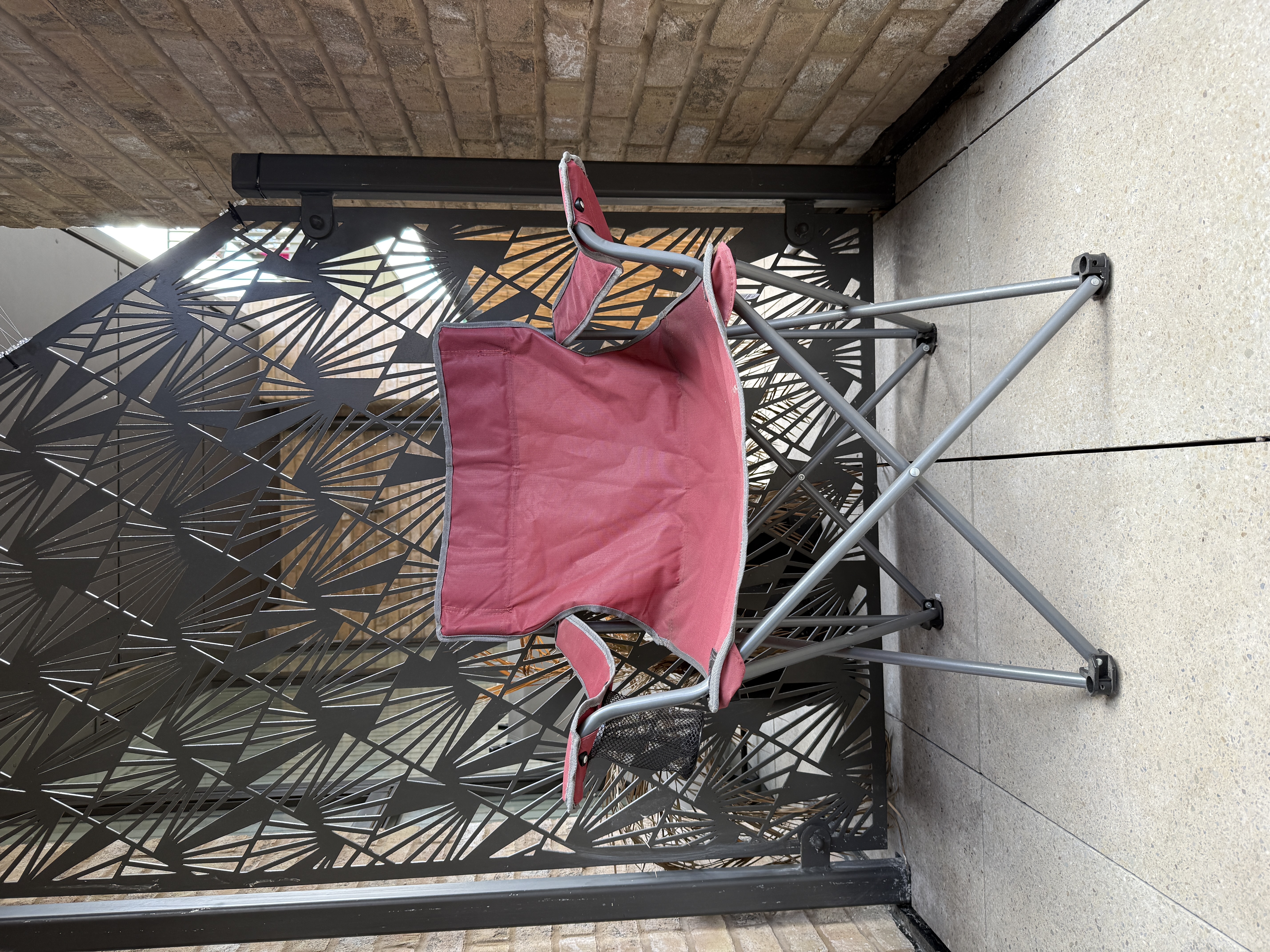 2x camping chairs foldable