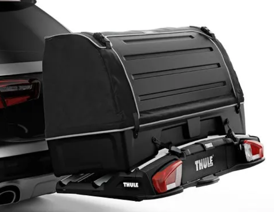 Thule backspace kuljetuslaatikko + thule velospace xt 2