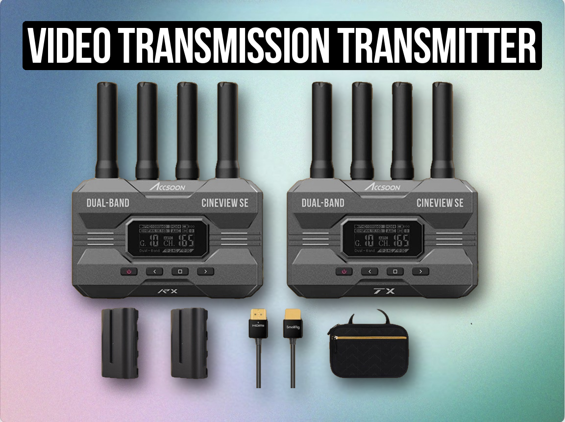 Video transmission transmitter 1km accsoon wireless 