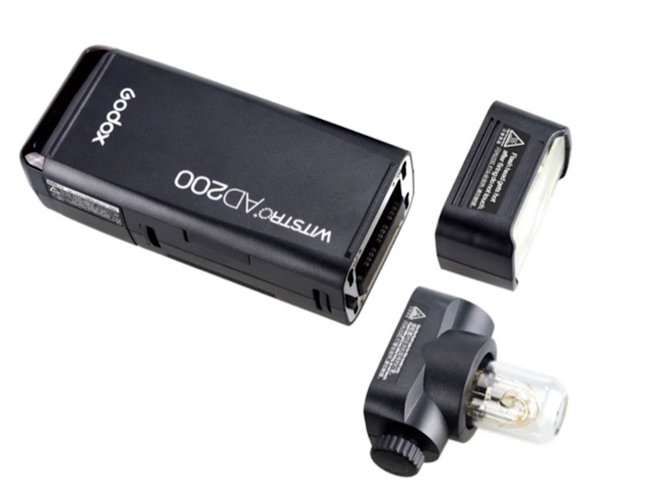 Godox wistro ad200 x2 + sony xpo -lähetin