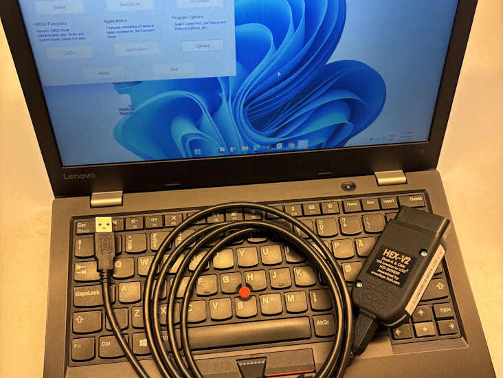 Ross tech vcds hex-v2 (vagcom) med laptop