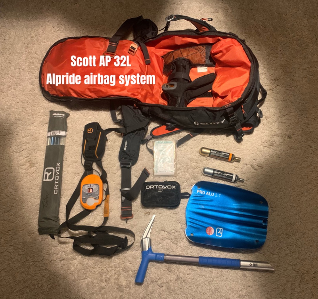 Scott ap 32liters airbag system