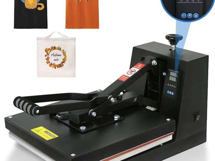 15" x 15" digital heat press machine industrial quality clamshell sublimation transfer machine 110v