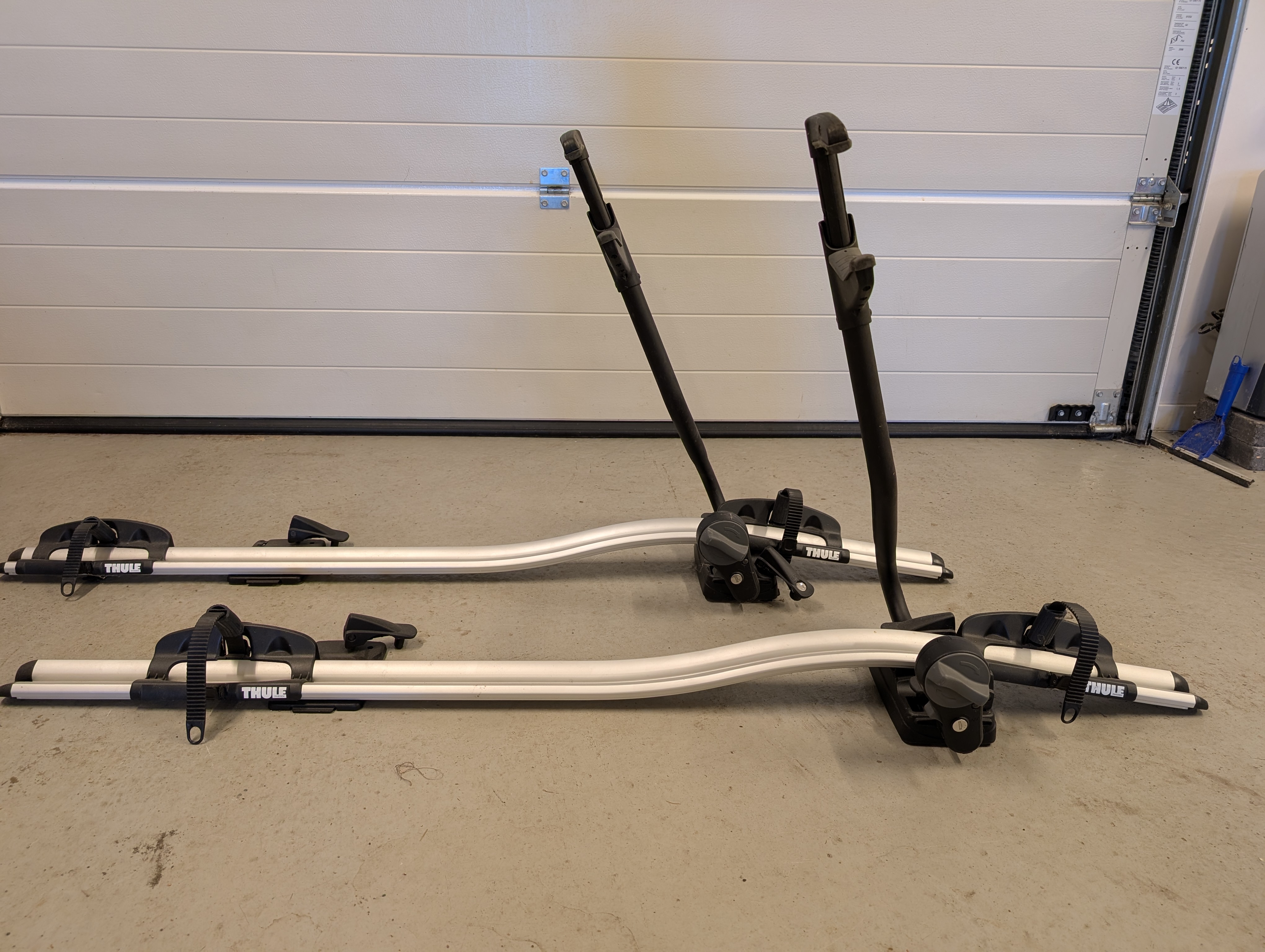 Cykelhållare thule proride 591, takmonterad 2 st.