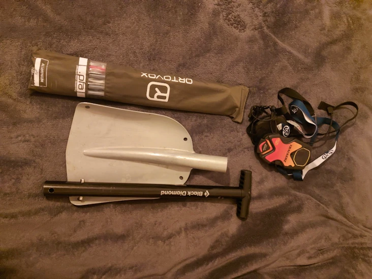 1 eller 2 lavinpaket - paket ii:ii