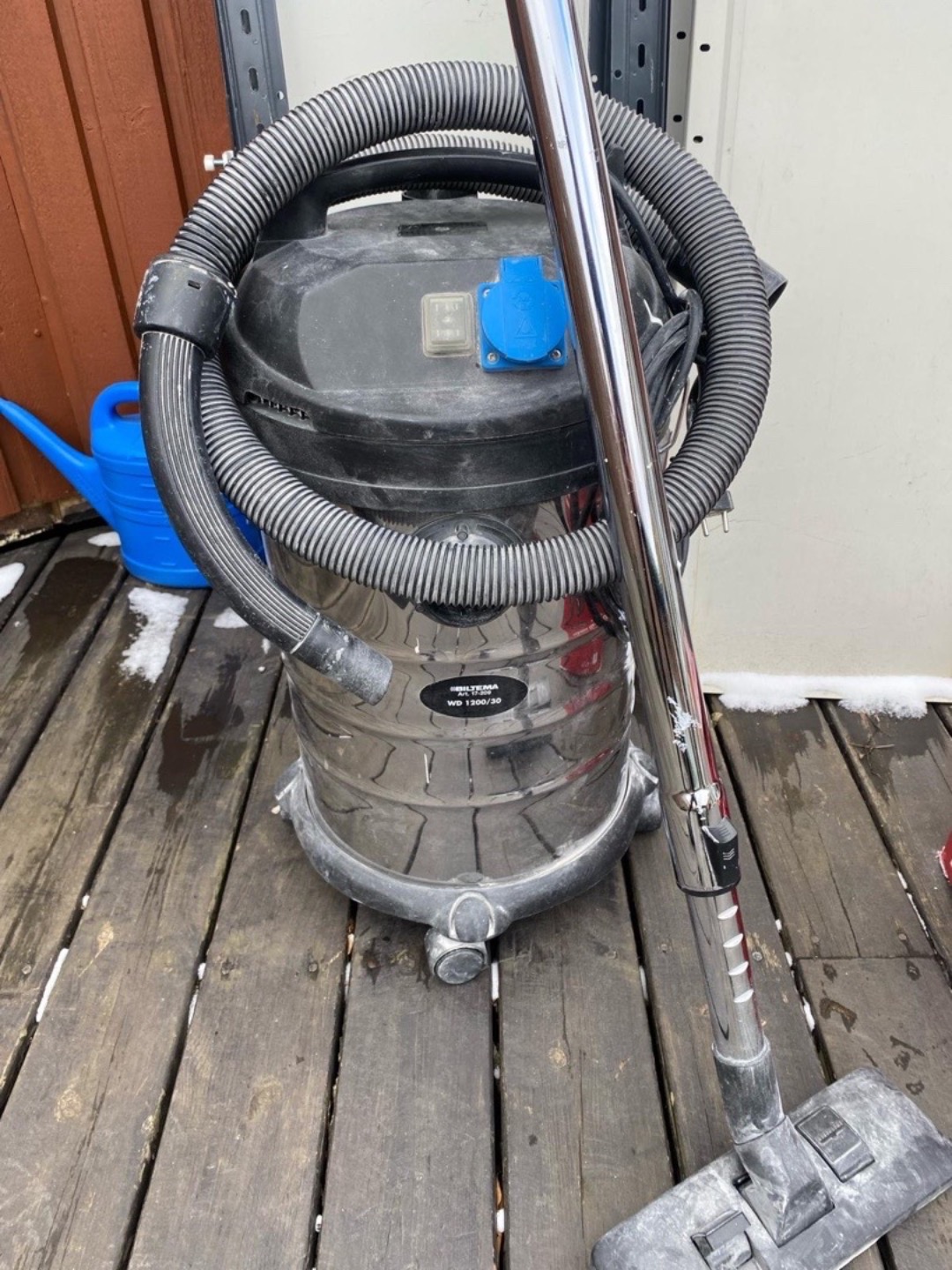 Grovdammsugare för hemmarenovering