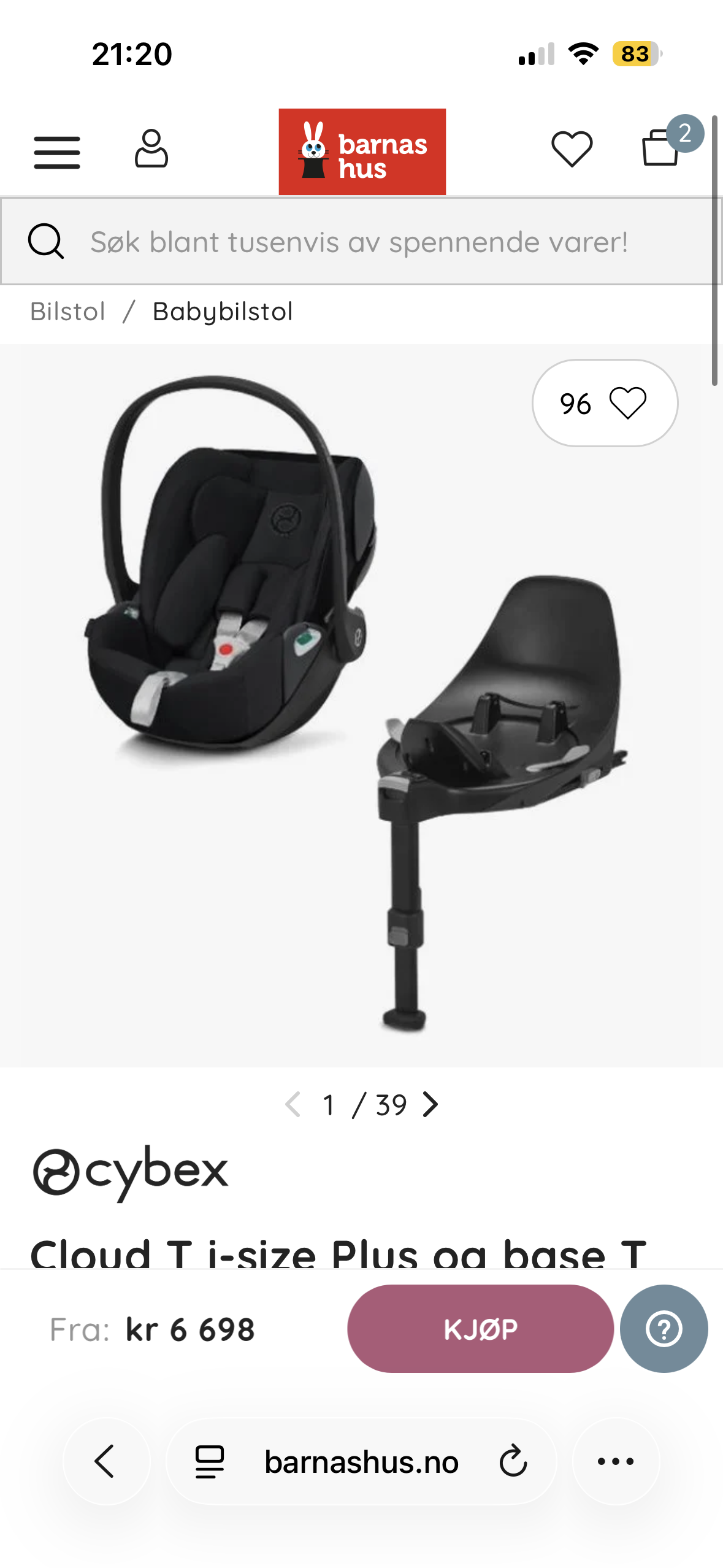 Cybex cloud t med base