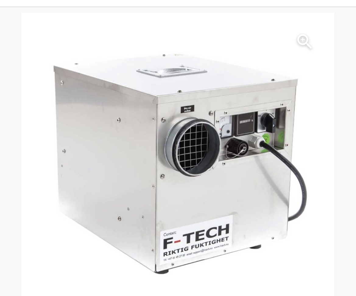 F-dry rotoravfukter cr240b