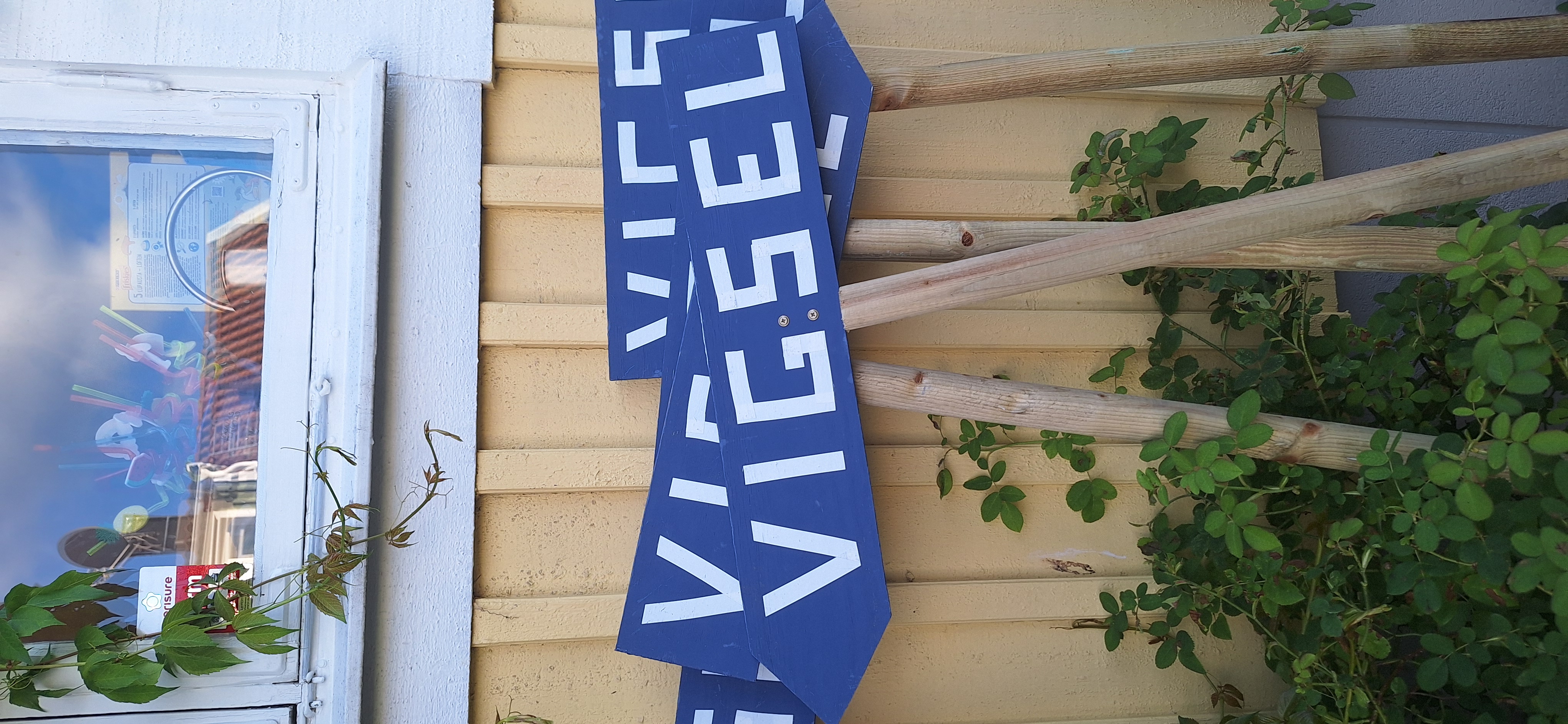Skyltning vigsel/bröllop