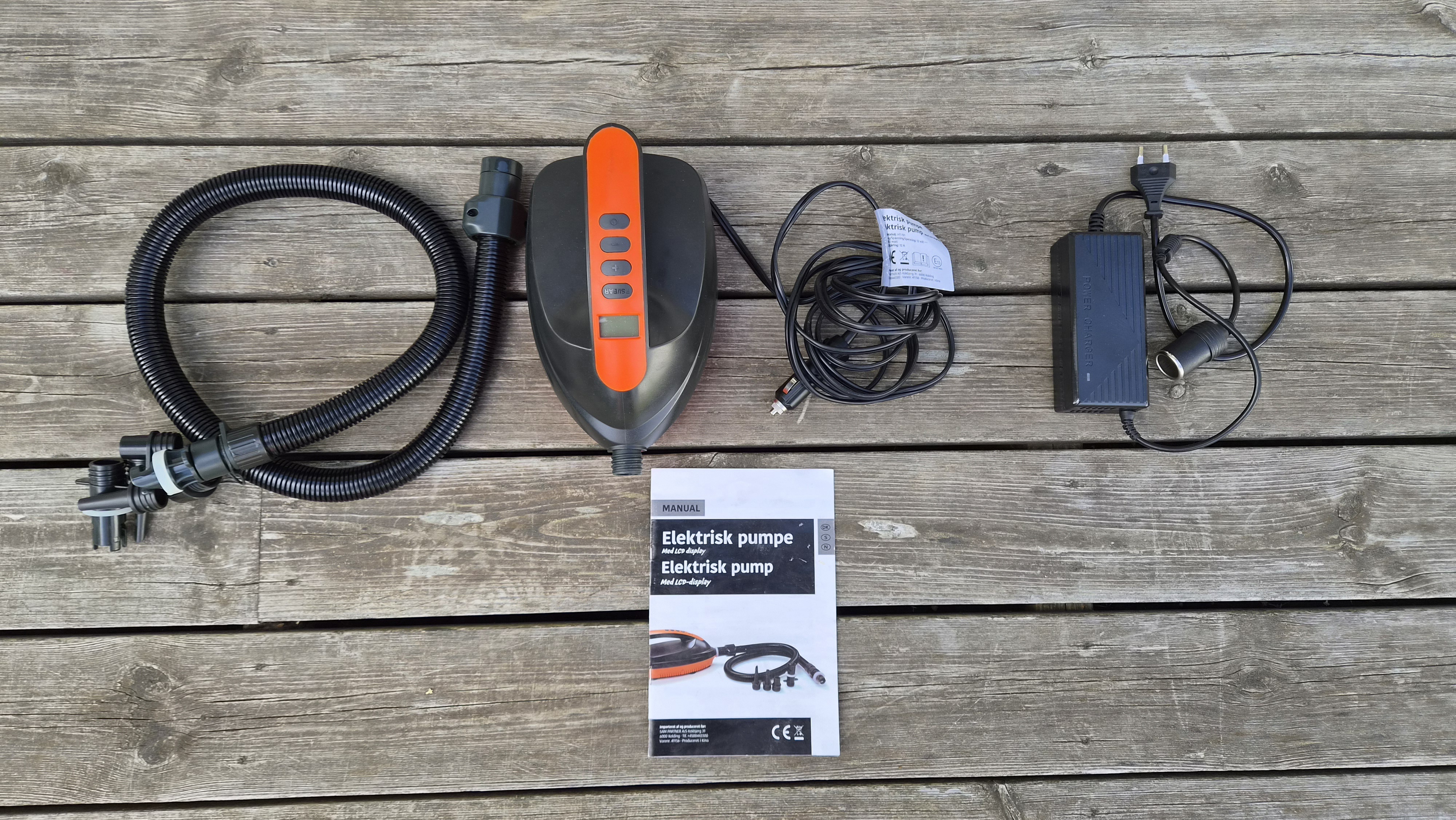 Elektrisk pump till sup eller kajak