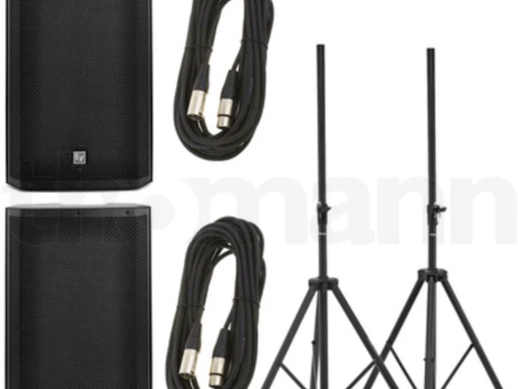 Högtalare 2000watt med stativ