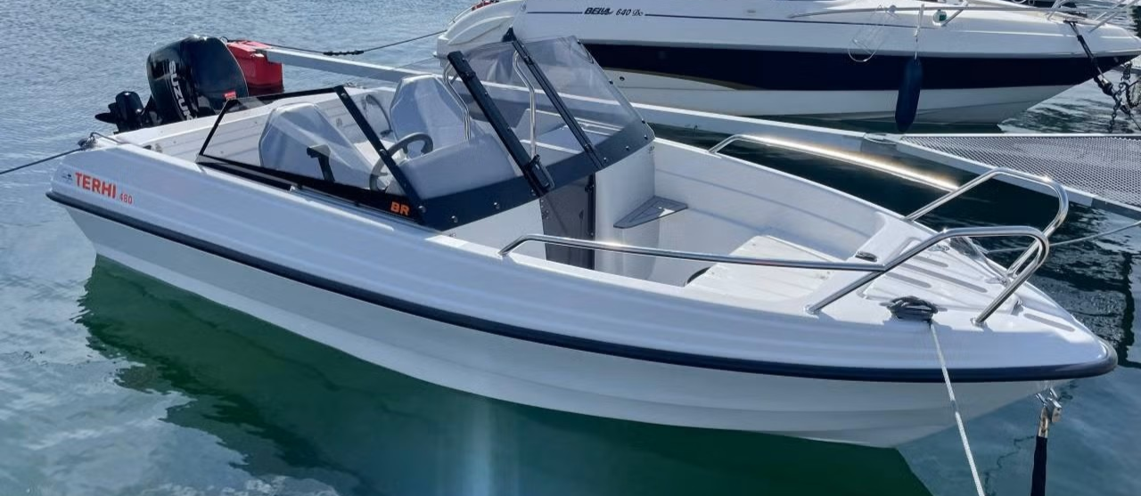 Terhi 480br, 60 hk suzuki 4-takt