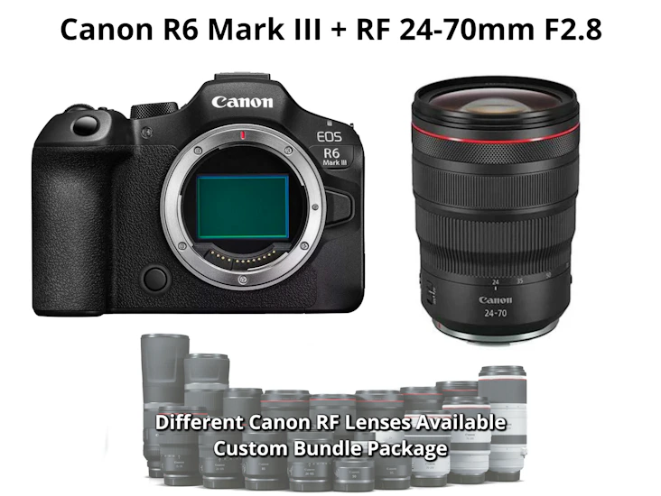 Canon r6 mark iii + rf 24-70mm f/2.8l is usm