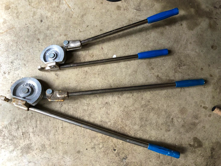 Bocknycklar för kopparrör dimension 12 och 15