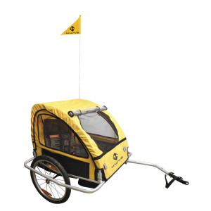 Cykelvagn m-wave (plats för 2 barn)