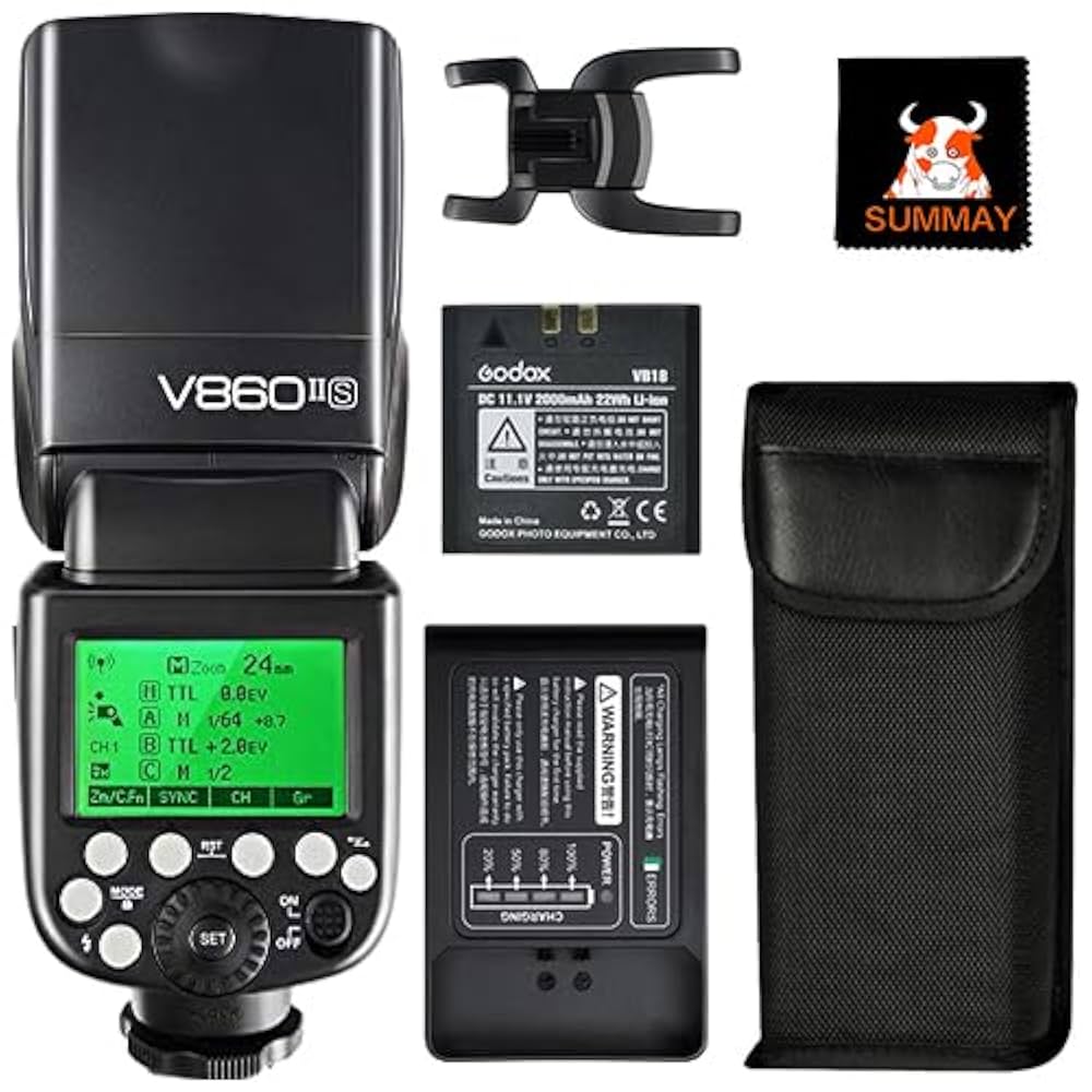 Godox v860ii s flash & x1t-s wireless trigger