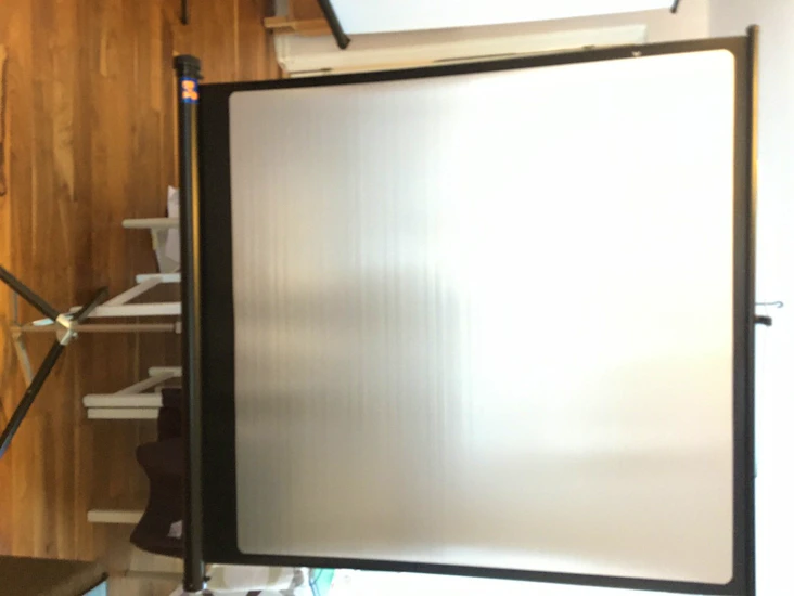 Projektorduk silverfärg