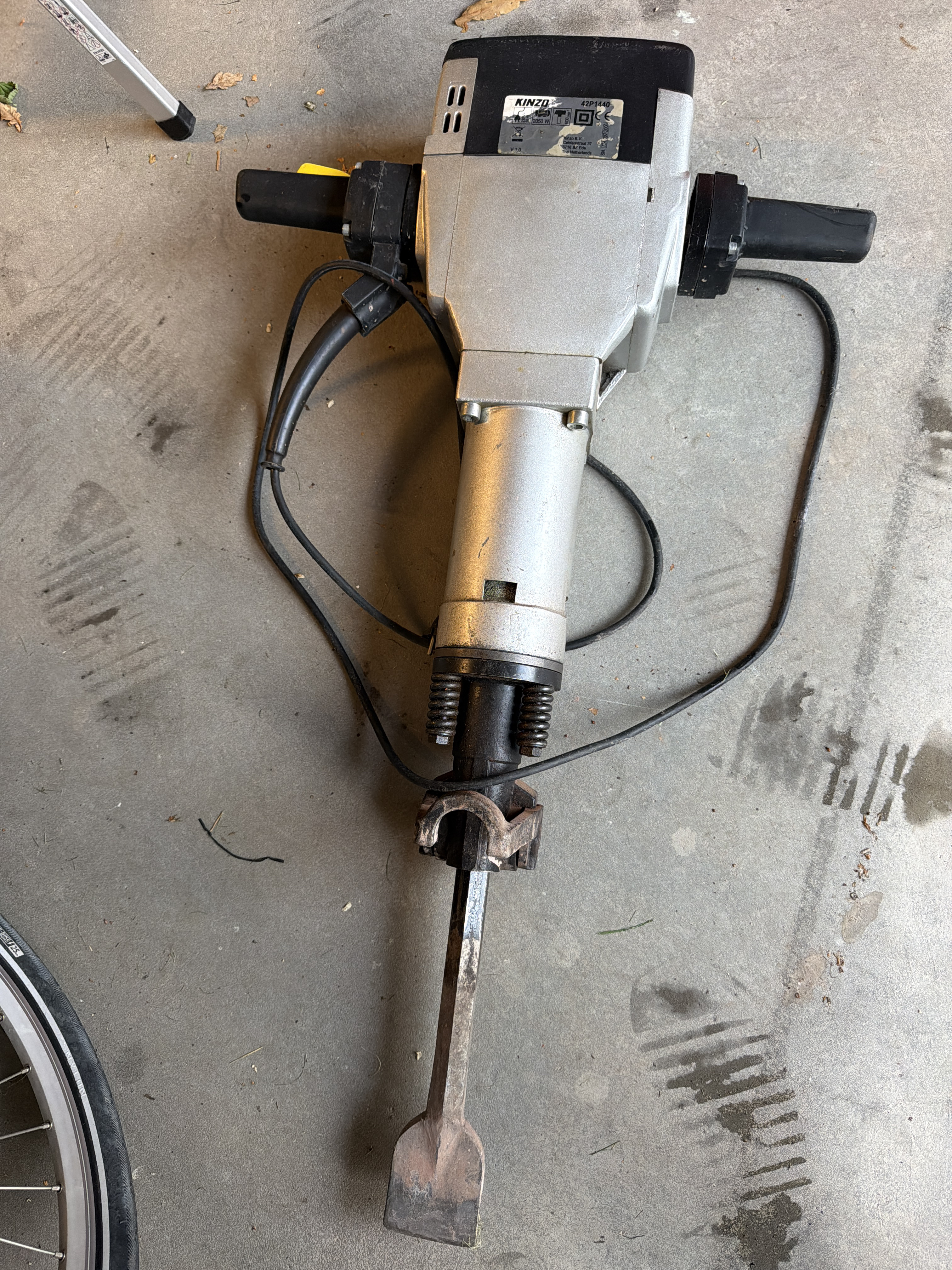 Kraftig pigghammer / meiselhammer 2050 w – 50 j
