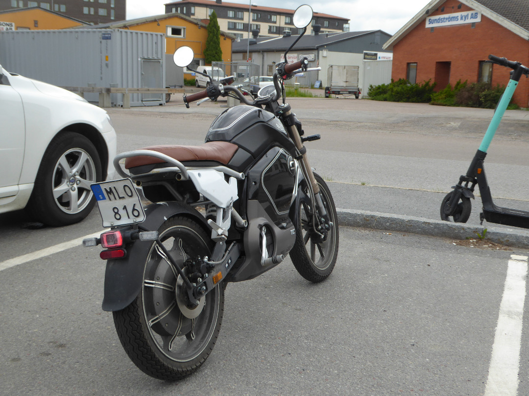 Hyr Super Soco TC - elmoped av David Andreas Jonatan B i Eriksberg 