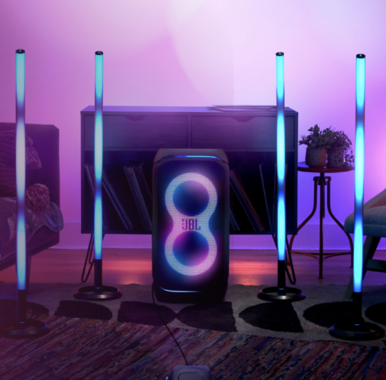 Jbl 120 partybox med 4 partylight sticks | hemmafest, party, födelsedag, student mm.