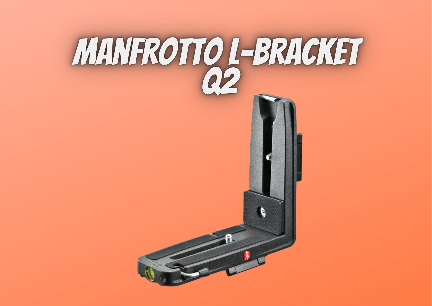 Manfrotto q2 l bracket, vertical mount bracket