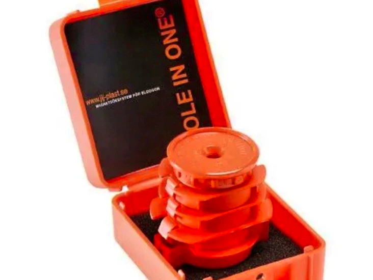 Hole in one søker til veggboks