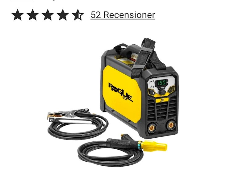 Invertersvets esab rogue es 150i
