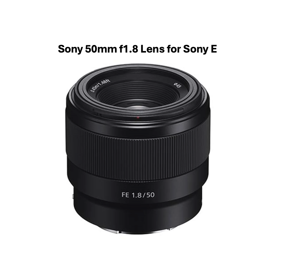 Sony fe 50mm f1.8