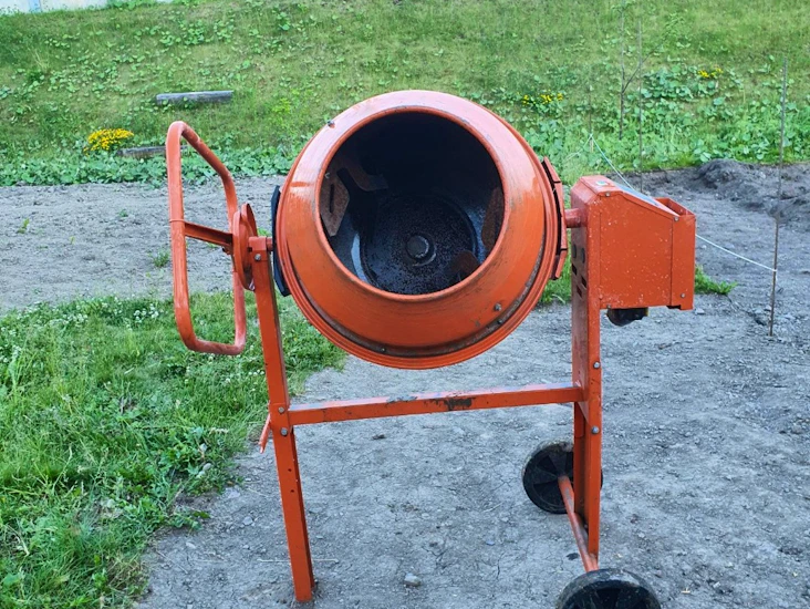 125 liter betongblander