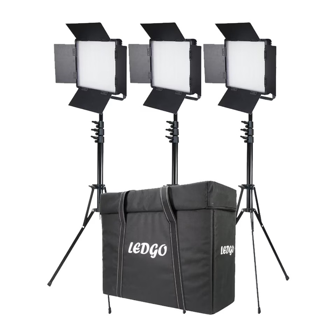 Video/fotolys, ledgo lg-600cscii 3kit+t