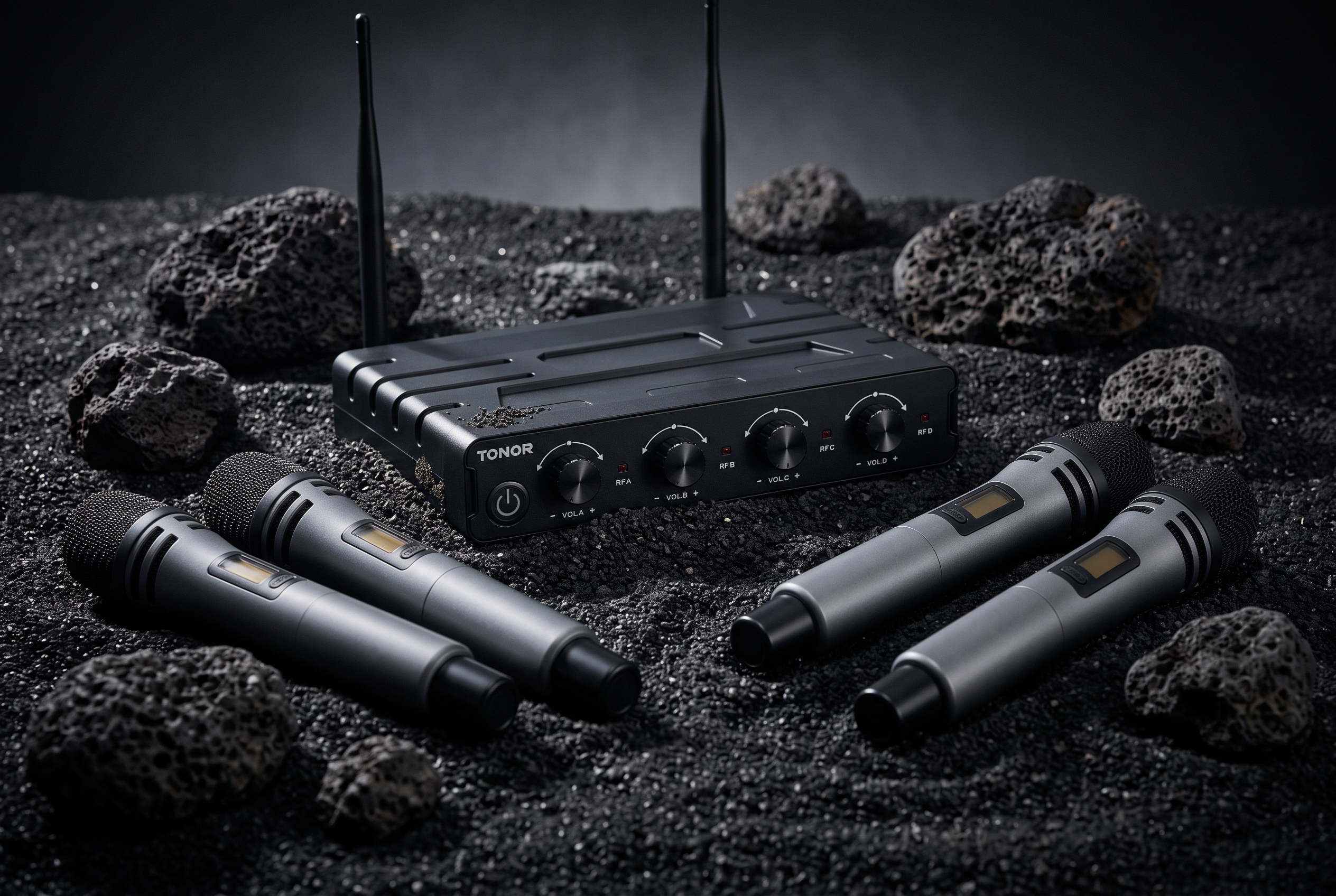 Tonor wireless microphones system