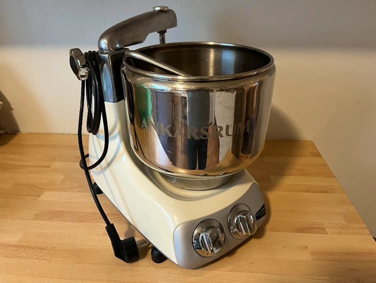 Ankarsrum kjøkkenmaskin med kjøttkvern
