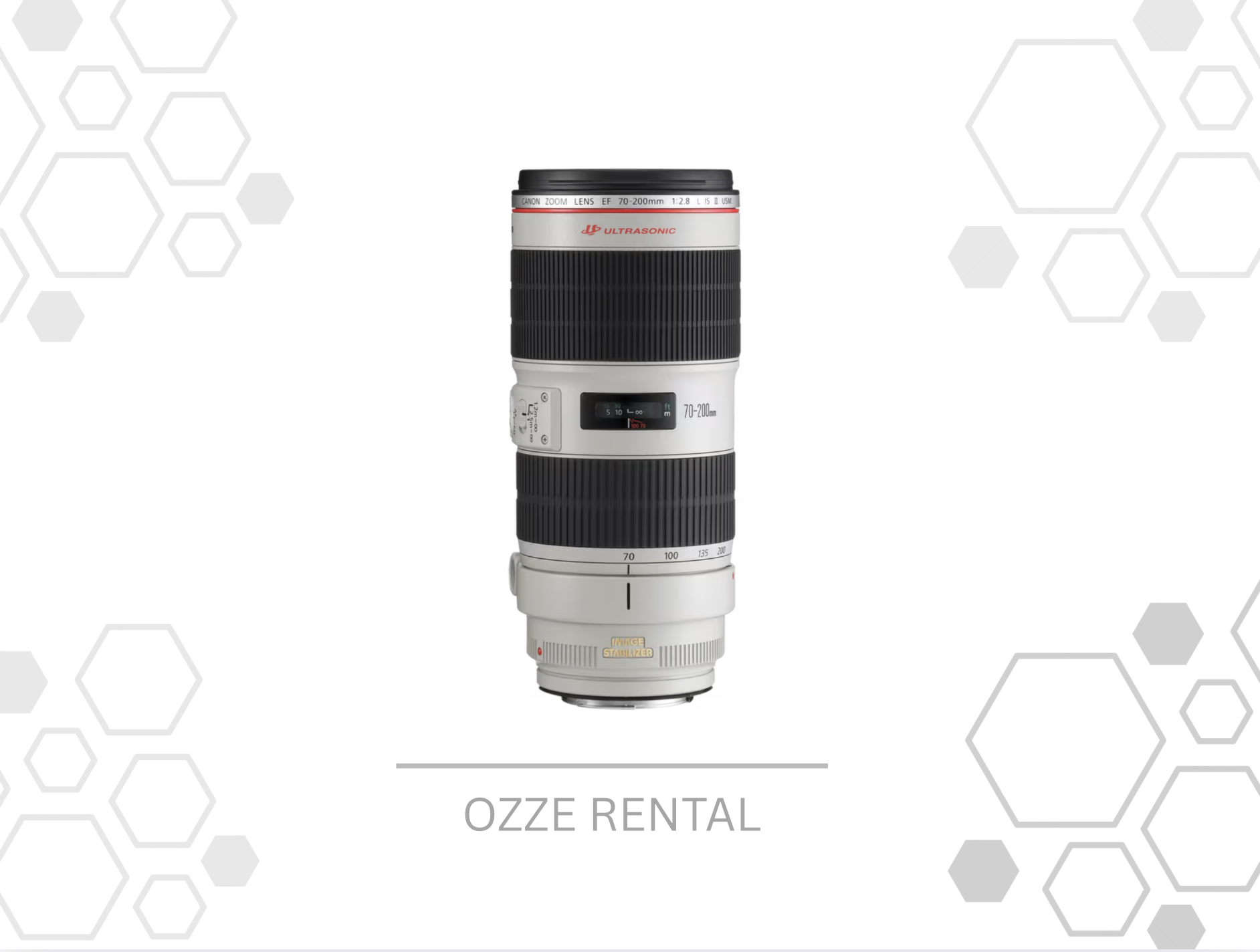 Canon 70-200mm f/2.8l is ii lens