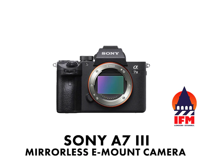 Sony a7 iii e mount mirrorless camera