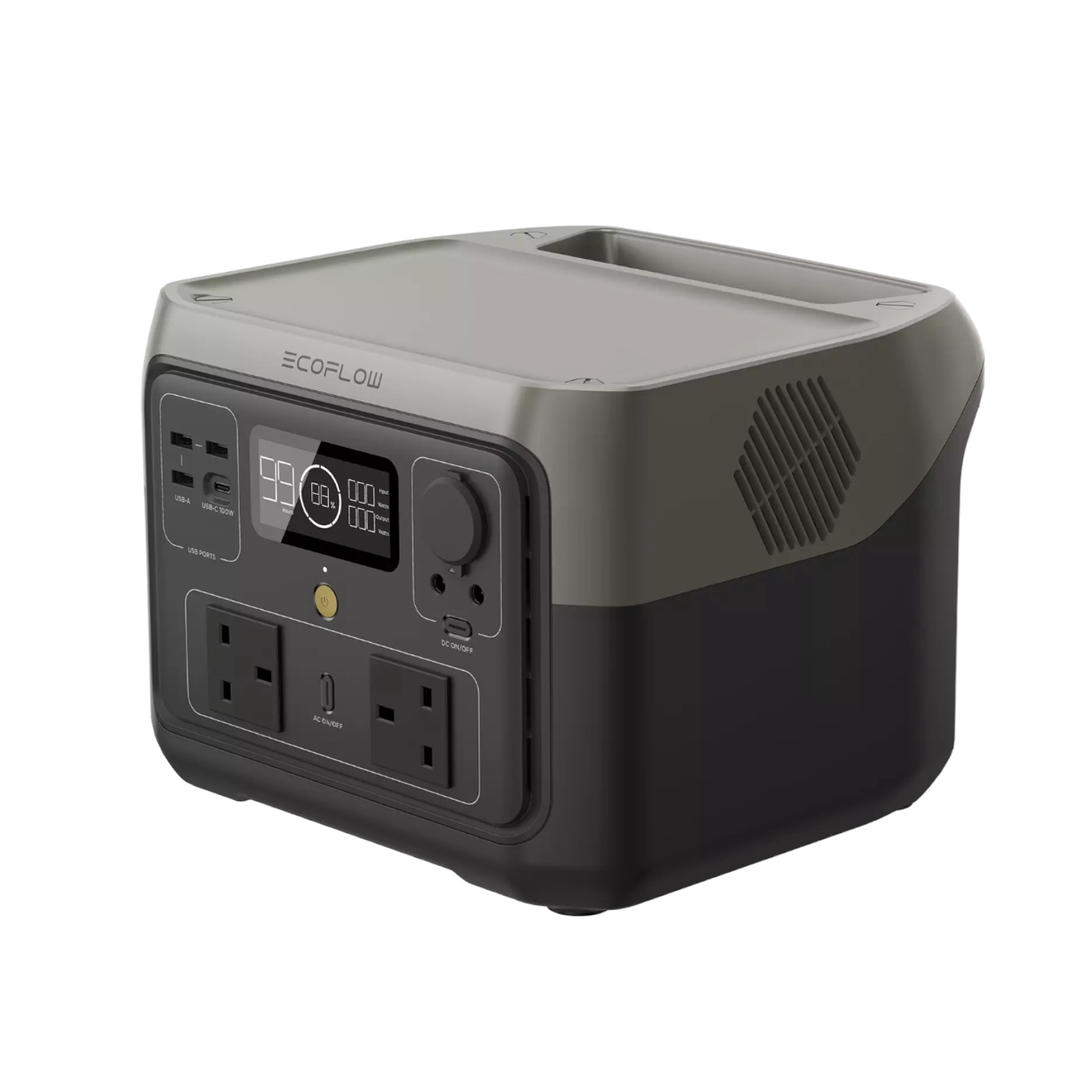 Ecoflow river 2 max battery power station 512wh x-boost 1000w portable bank generator event gazebo party