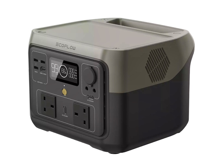 Ecoflow river 2 max battery power station 512wh x-boost 1000w portable bank generator event gazebo party