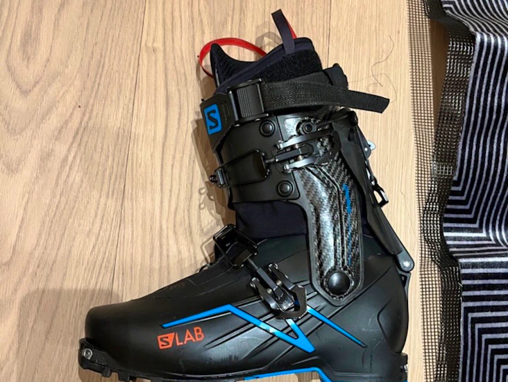 Topptursskidor black diamond med tillbehör