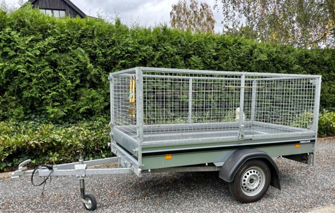 Släpvagn fogelsta 1425 med galler