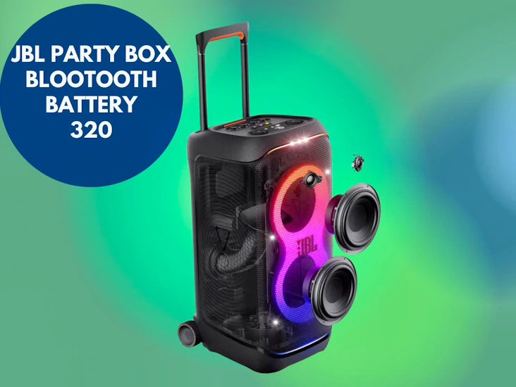 Jbl partybox 320 bluetooth party speaker - black