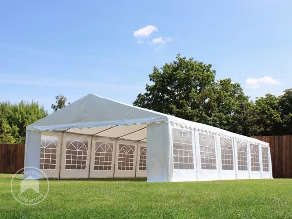 Partytält 6x10meter pvc toolport.