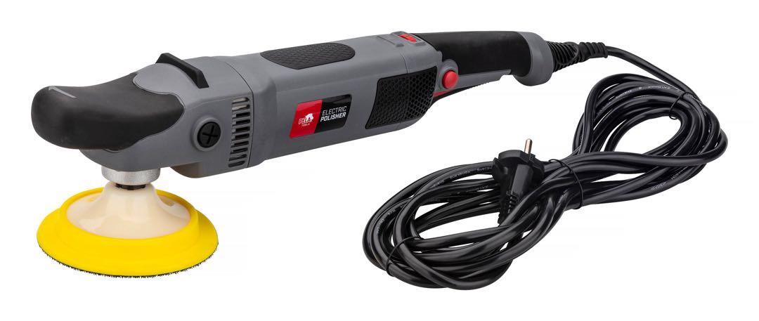 Roterande polermaskin pela 