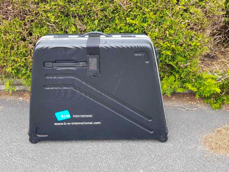 Hård cykeltransportväska