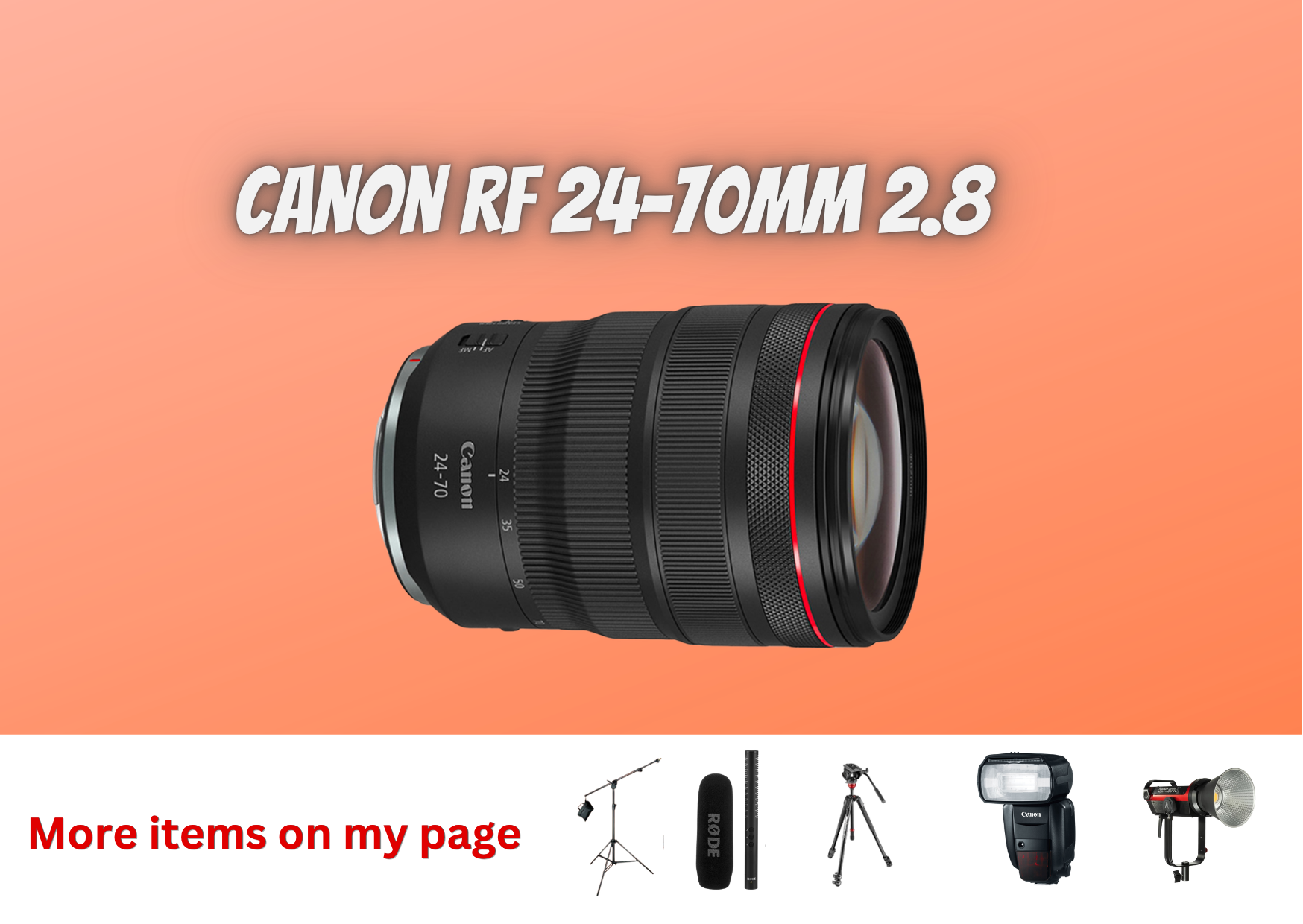 Canon rf 24-70mm 2.8 24-70 mm
