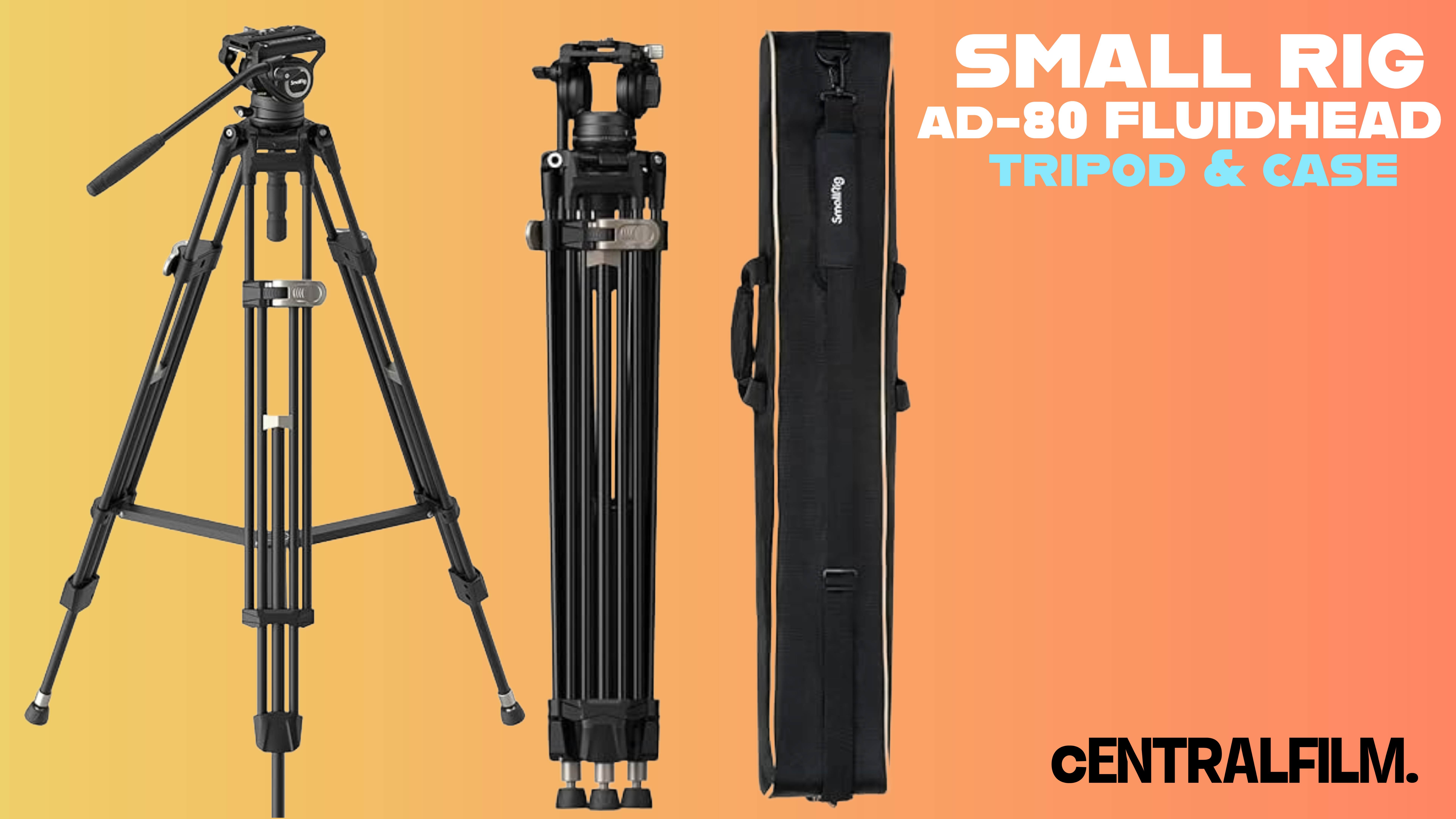 Smallrig fluidhead ad-80 tripod 