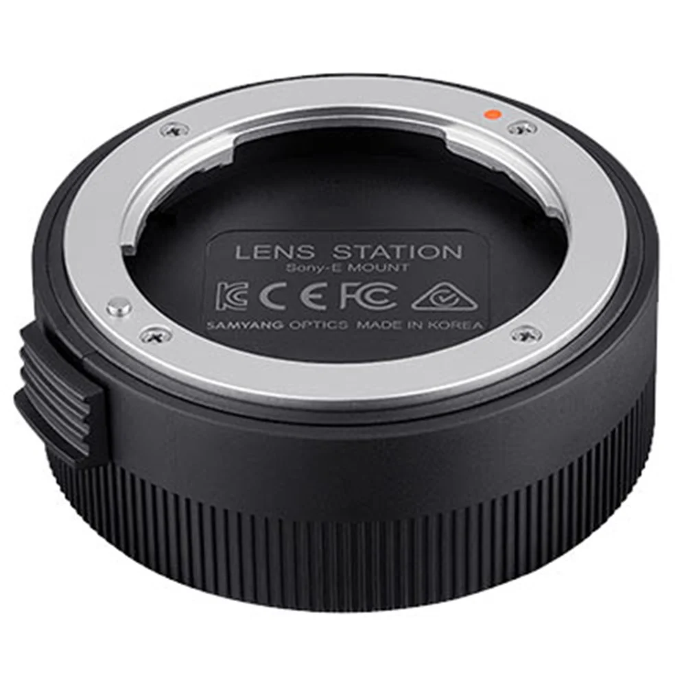 Samyang lens station – sony e mount – firmware updates & lens setup mo