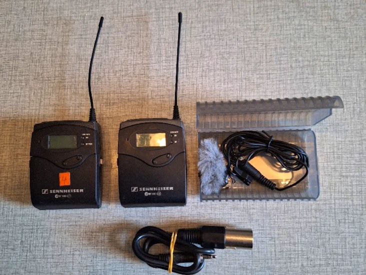 Trådlöst myggsystem sennheiser g3, 4st