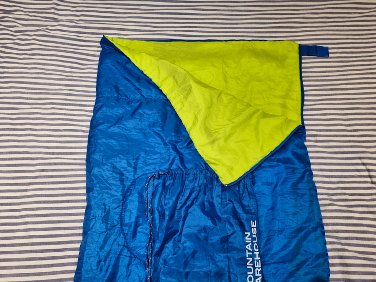 Sleeping bag or duvet - 15° / 2 seasons - festival camping travel vacation