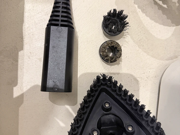 Dupray steam cleaner with full set of accessories