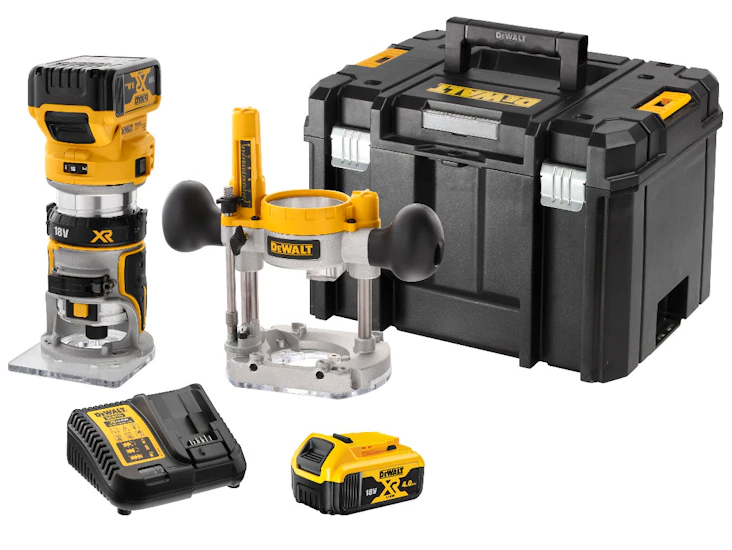 Håndoverfres/kantfres dewalt 18v